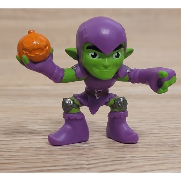 Green Goblin Spider-Man Marvel Spidey & His Amazing Friends PVC Figure 2" Loose - Picture 1 of 3